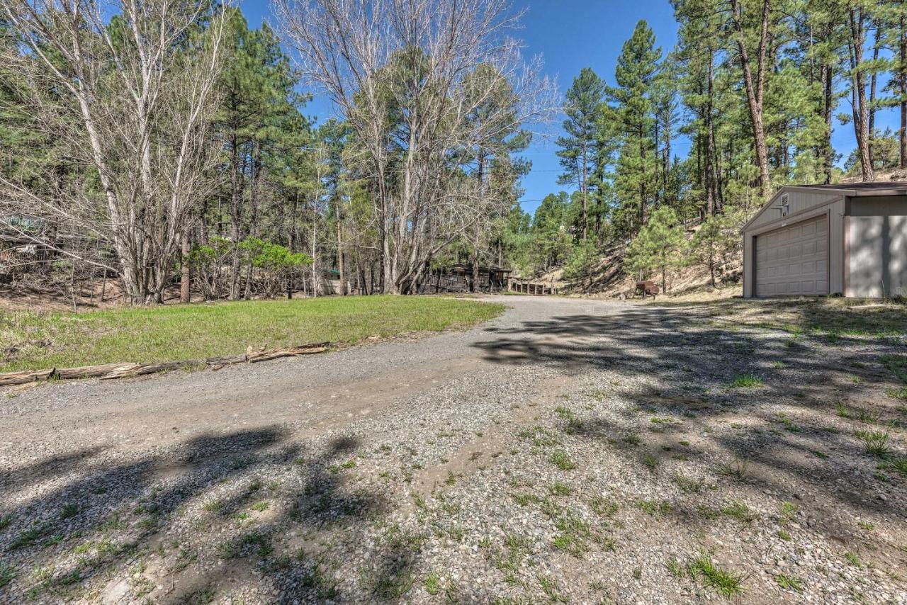 Tranquil Cabin With Stream And Deck Near Dtwn Ruidoso! מראה חיצוני תמונה